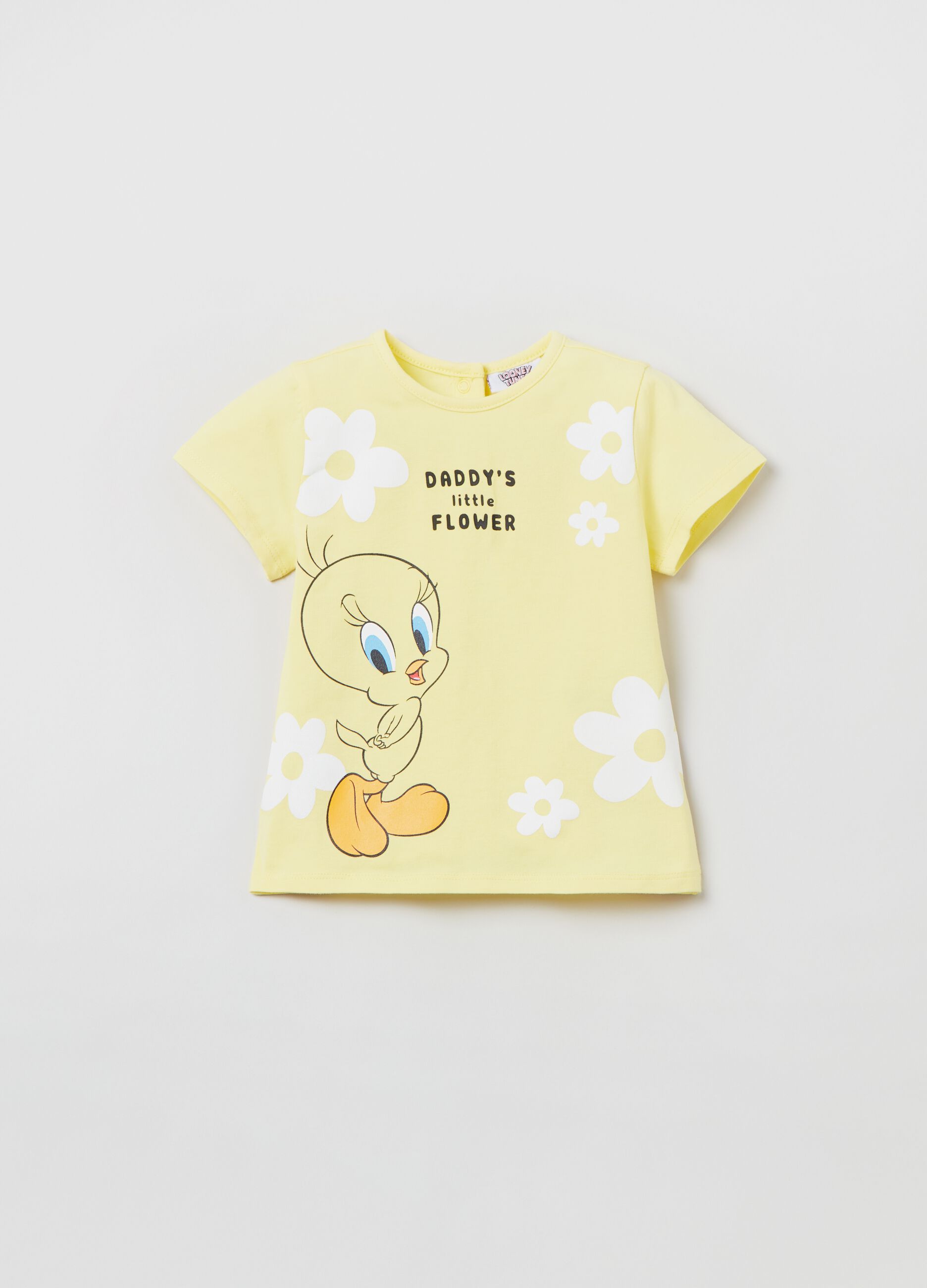 T-shirt with Looney Tunes Tweetie Pie print