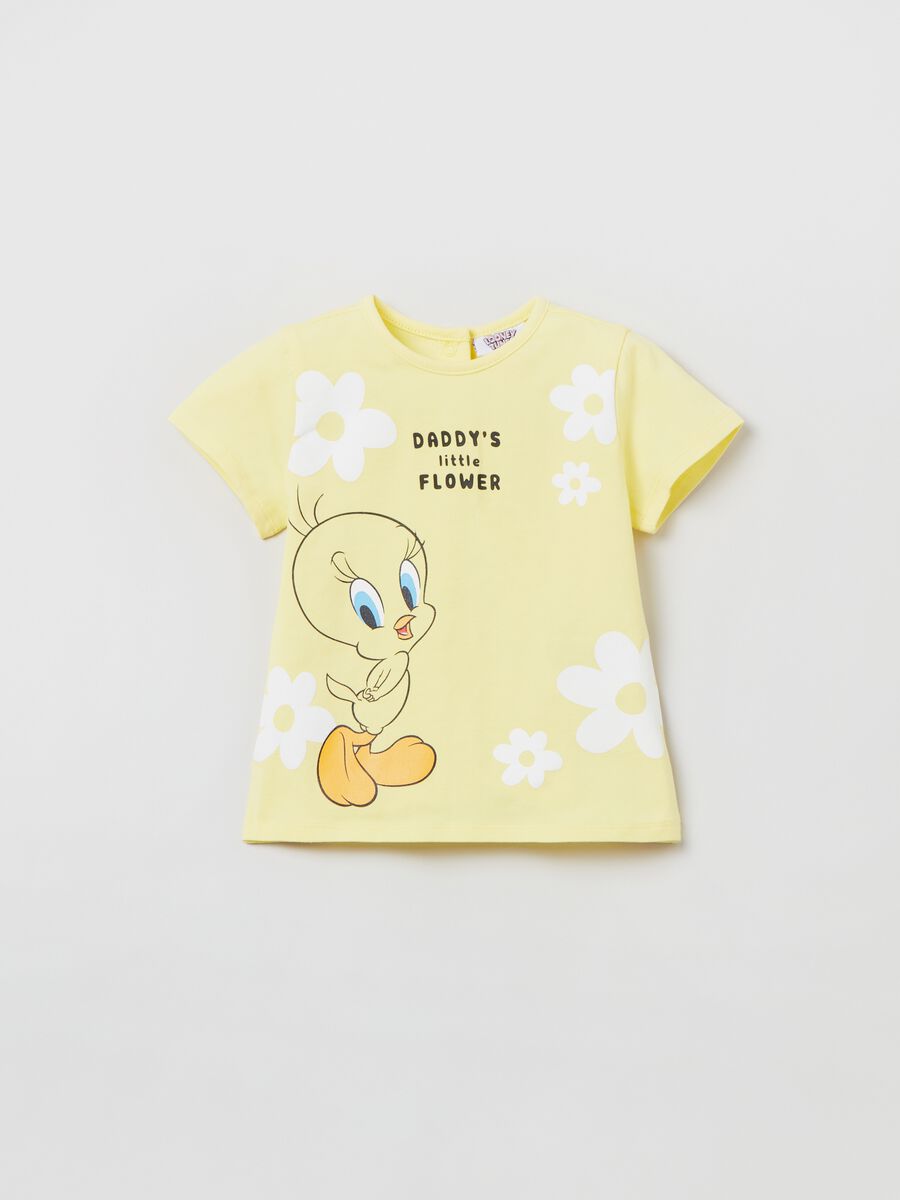 T-shirt with Looney Tunes Tweetie Pie print_0
