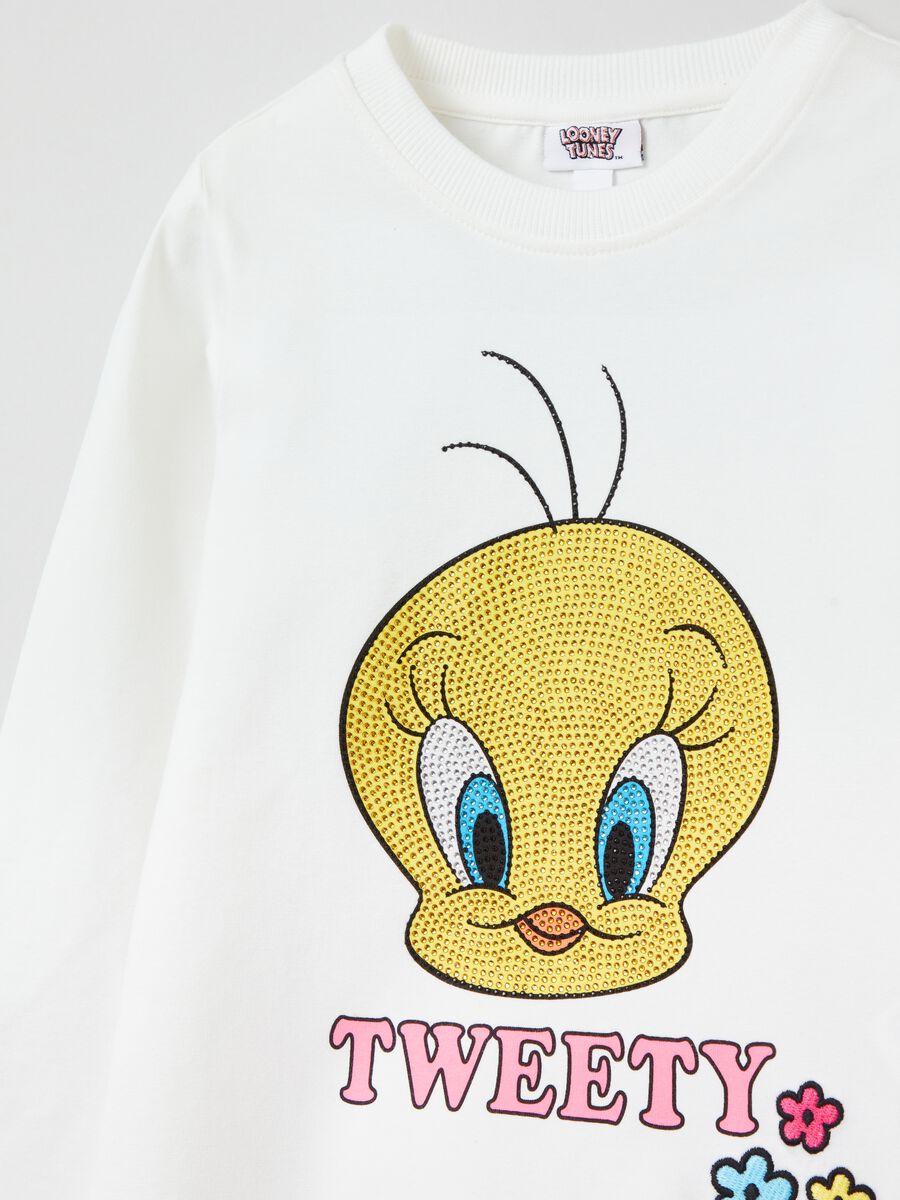 Long-sleeved T-shirt with Tweety print_2