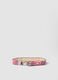 Multicoloured pure cotton belt with embroidery_0
