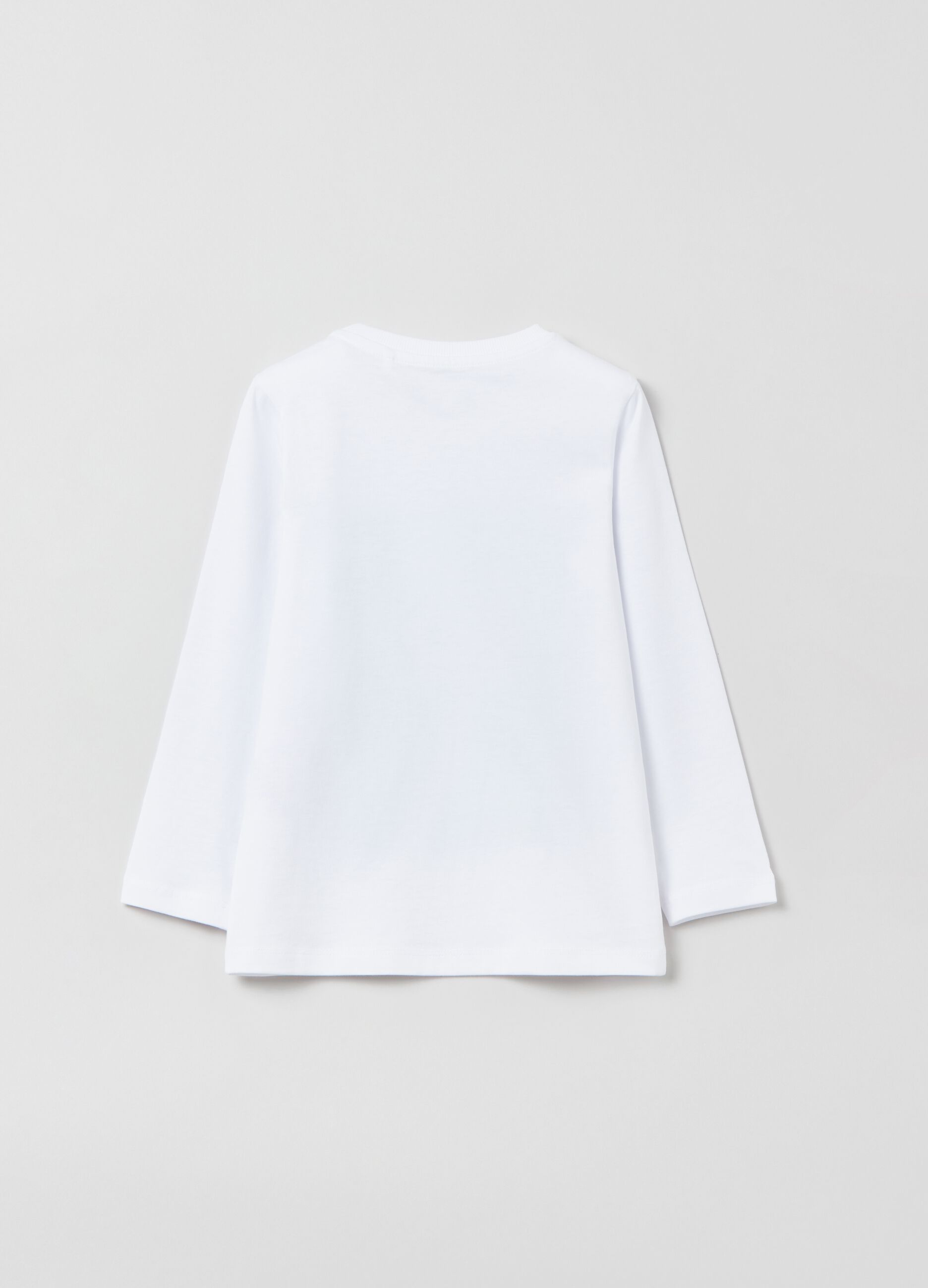 T-shirt in cotone stampa tennis