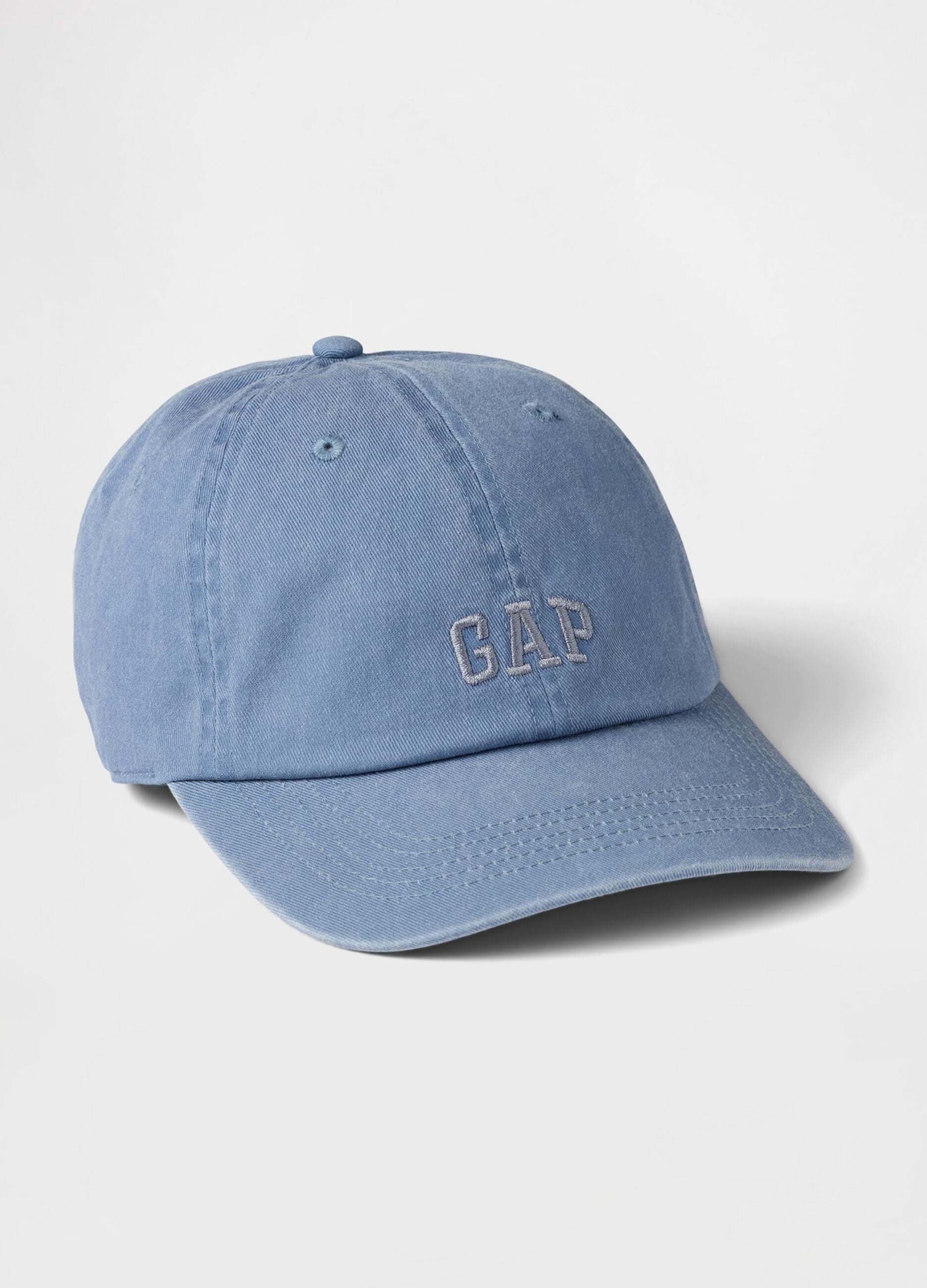 Blue cotton baseball cap