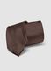 Dark brown tie with 7.5 cm blade_2