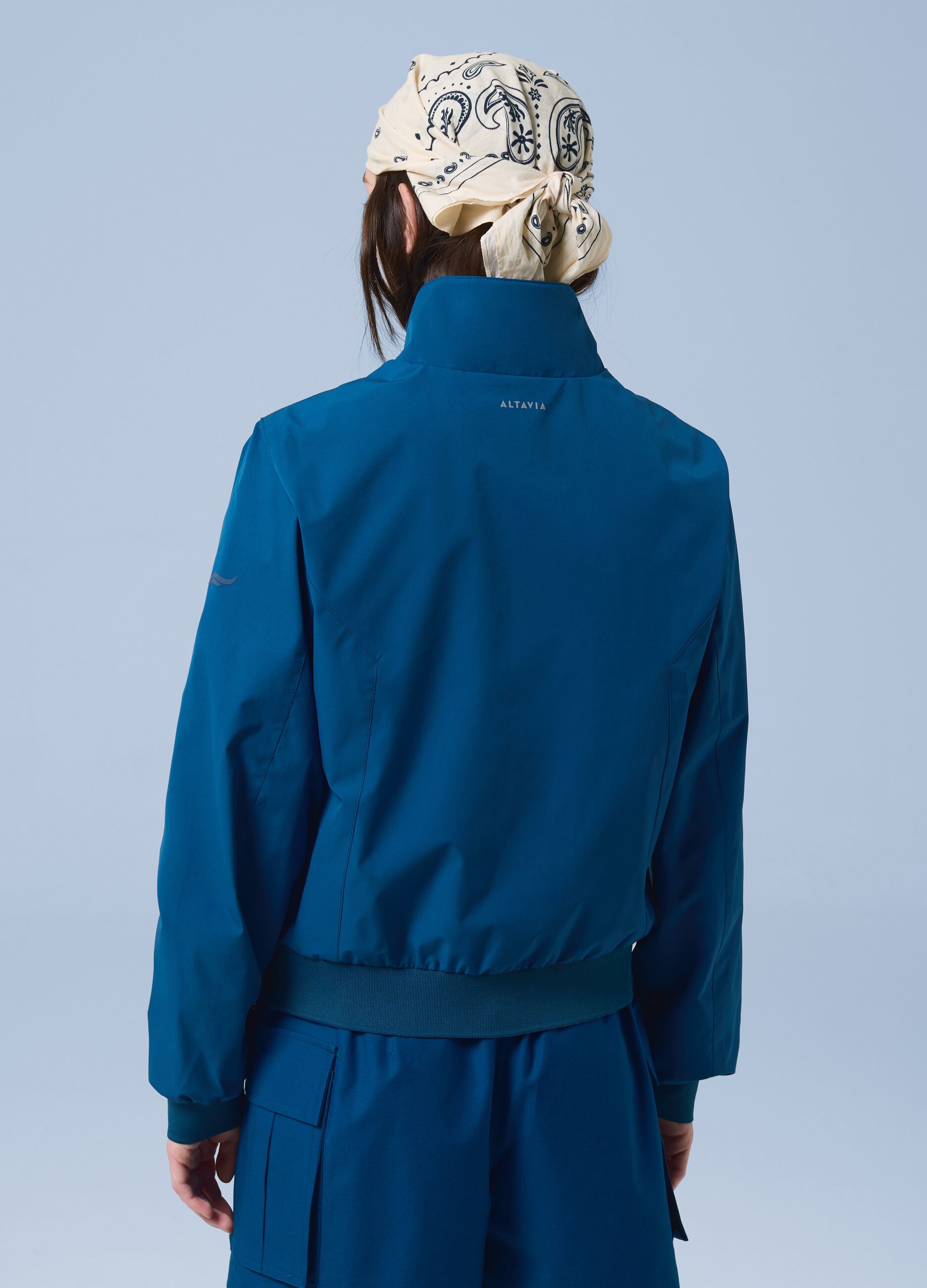 ALTAVIA SAILING blue windproof sports jacket with zip
