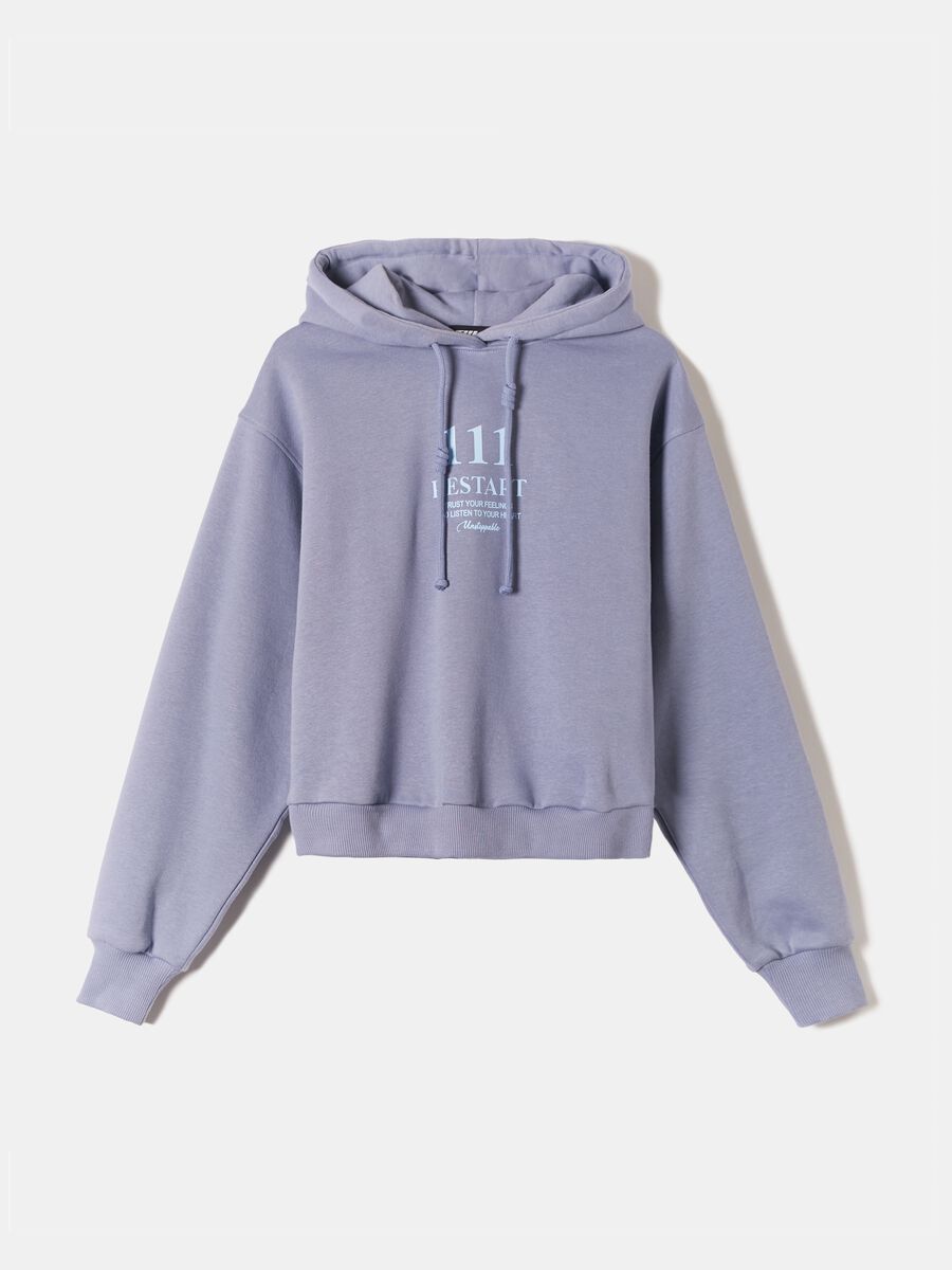 Oversized sweatshirt with hood and print_3