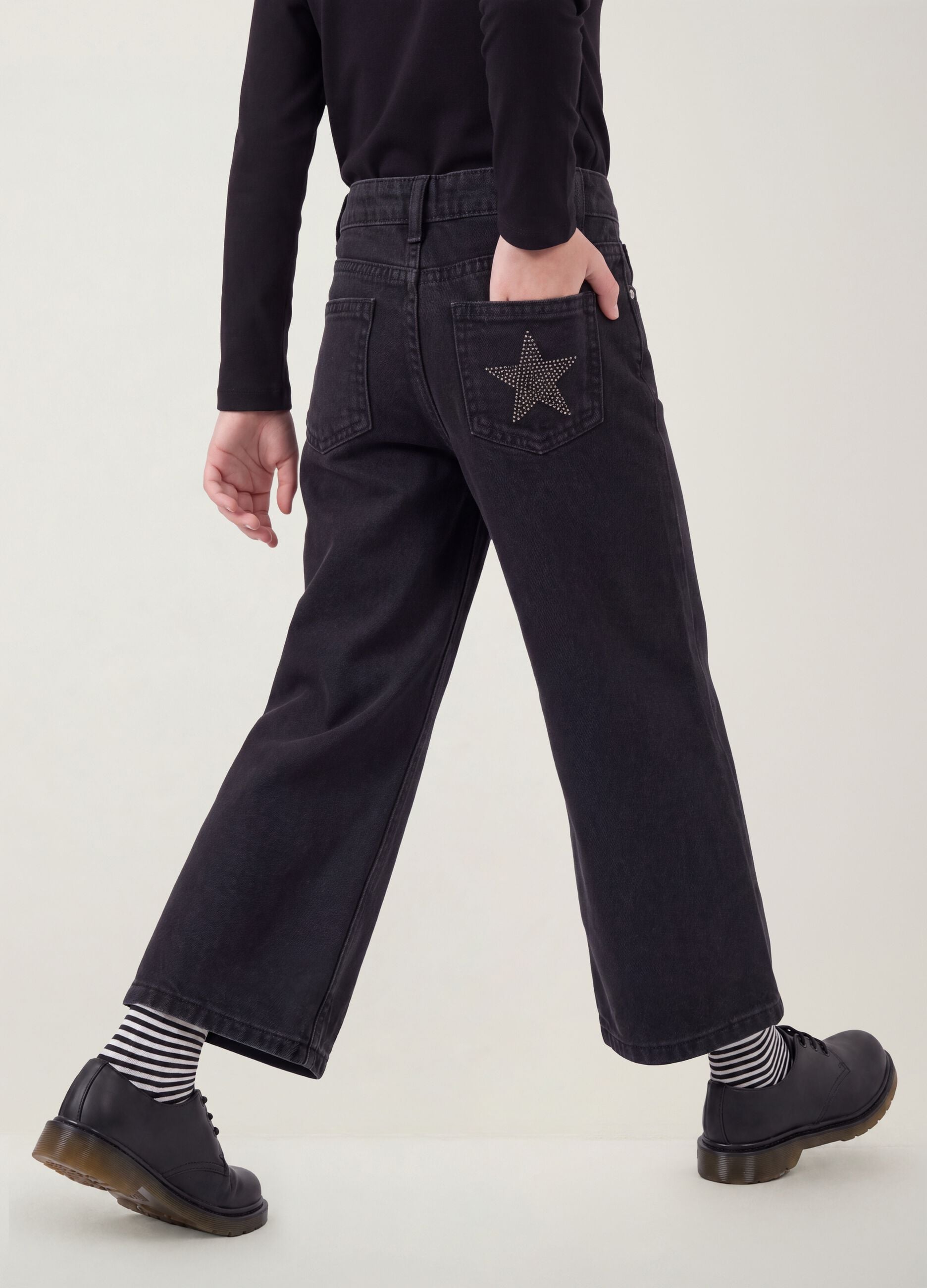 &Mu;&pi;&lambda;&epsilon; &tau;&zeta;&iota;&nu; wide leg &alpha;&pi;ό 100% &beta;&alpha;&mu;&beta;ά&kappa;&iota; &mu;&epsilon; &alpha;&sigma;&tau;έ&rho;&iota;&alpha;