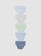Pack of 5 multicoloured pure organic cotton briefs for baby_1