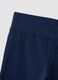 Girls&rsquo; blue flared trousers in stretch organic cotton_4