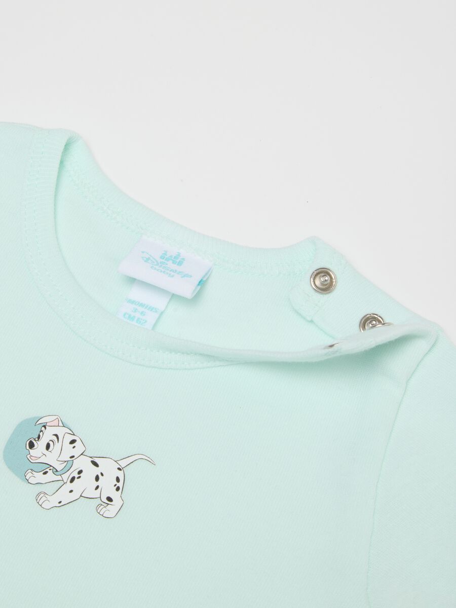 Multicolour newborn bodysuit twin pack in pure cotton with prints_2