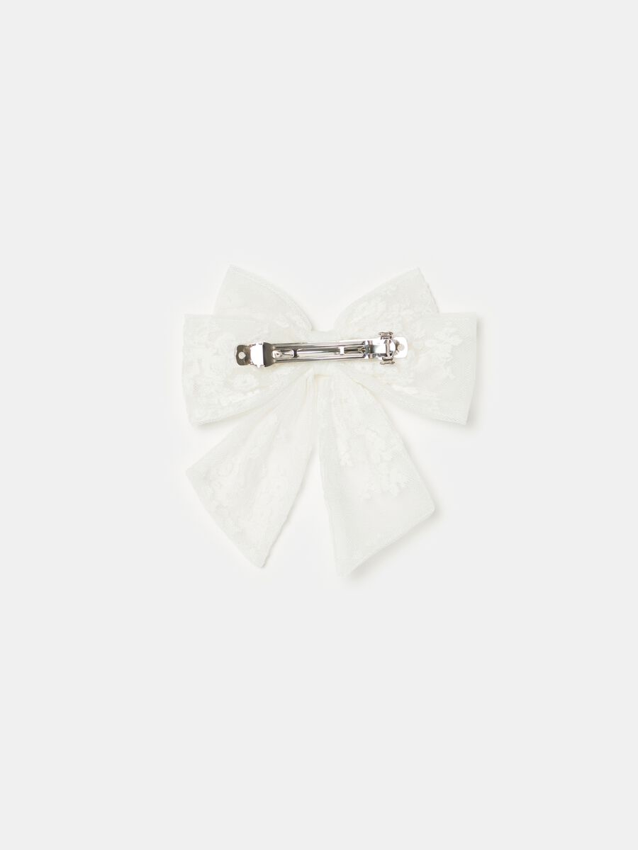 Bow clip in tulle_1