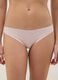 Pink cotton stretch Brazilian knickers, regular fit_1