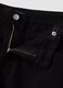 Black pure cotton baggy-fit trousers_1