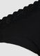 Black stretch microfibre briefs with lace_6