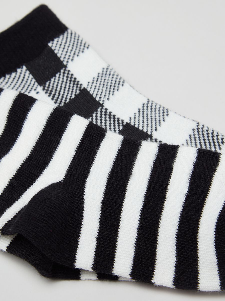 Two-pair pack short stretch socks_2