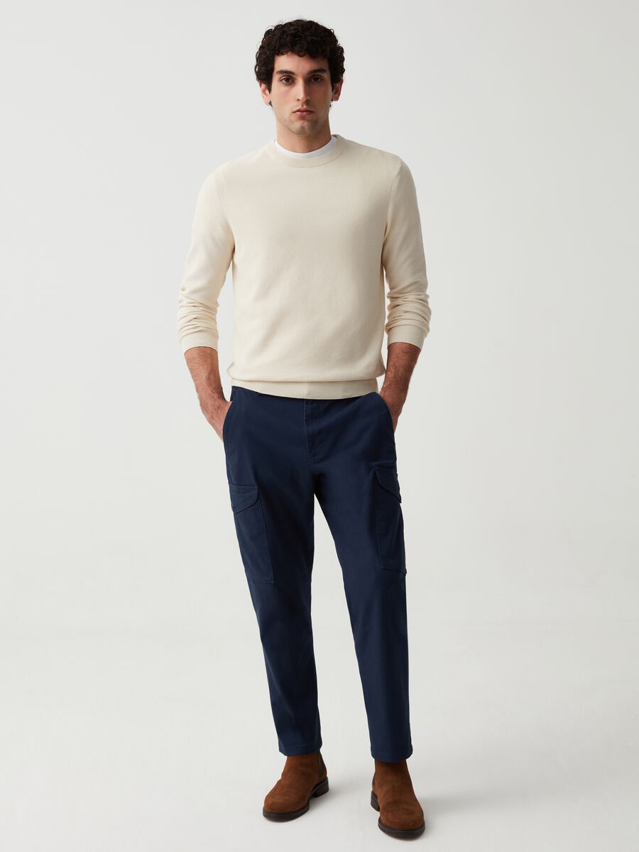 Regular-fit cargo trousers_0