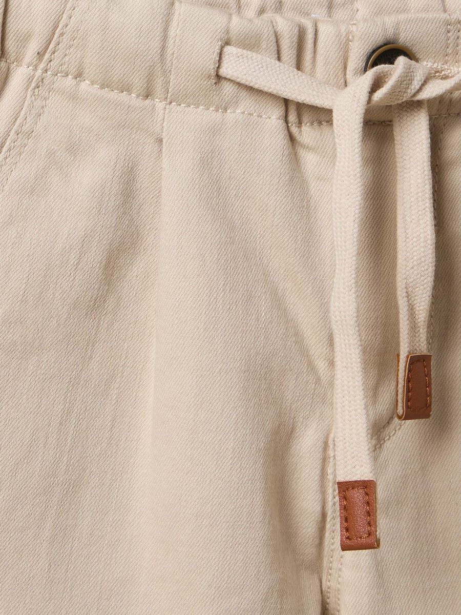 Pantaloni IANA in cotone misto lyocell bambino_1