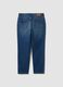 Regular tapered pure cotton denim jeans_1