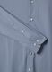 Blue Slim Fit Shirt with Buttons and Traditional Collar_5
