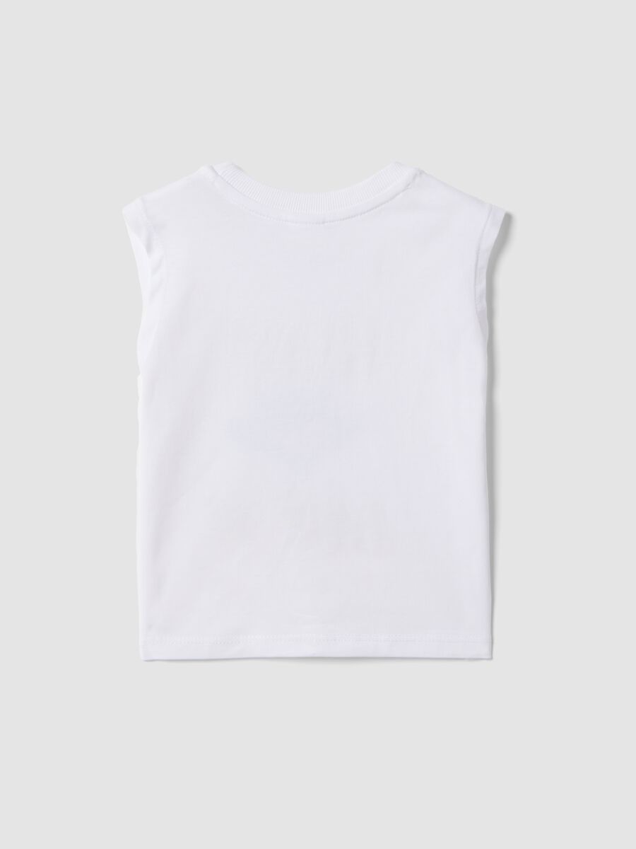 &Lambda;&epsilon;&upsilon;&kappa;ό &pi;&alpha;&iota;&delta;&iota;&kappa;ό &alpha;&mu;ά&nu;&iota;&kappa;&omicron; &mu;&pi;&lambda;&omicron;&upsilon;&zeta;ά&kappa;&iota; &alpha;&pi;ό 100% &beta;&alpha;&mu;&beta;ά&kappa;&iota;, regular fit, &mu;&epsilon; &sigma;&tau;ά&mu;&pi;&alpha; Batman_1