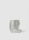 Silver fringe handbag for girls_0