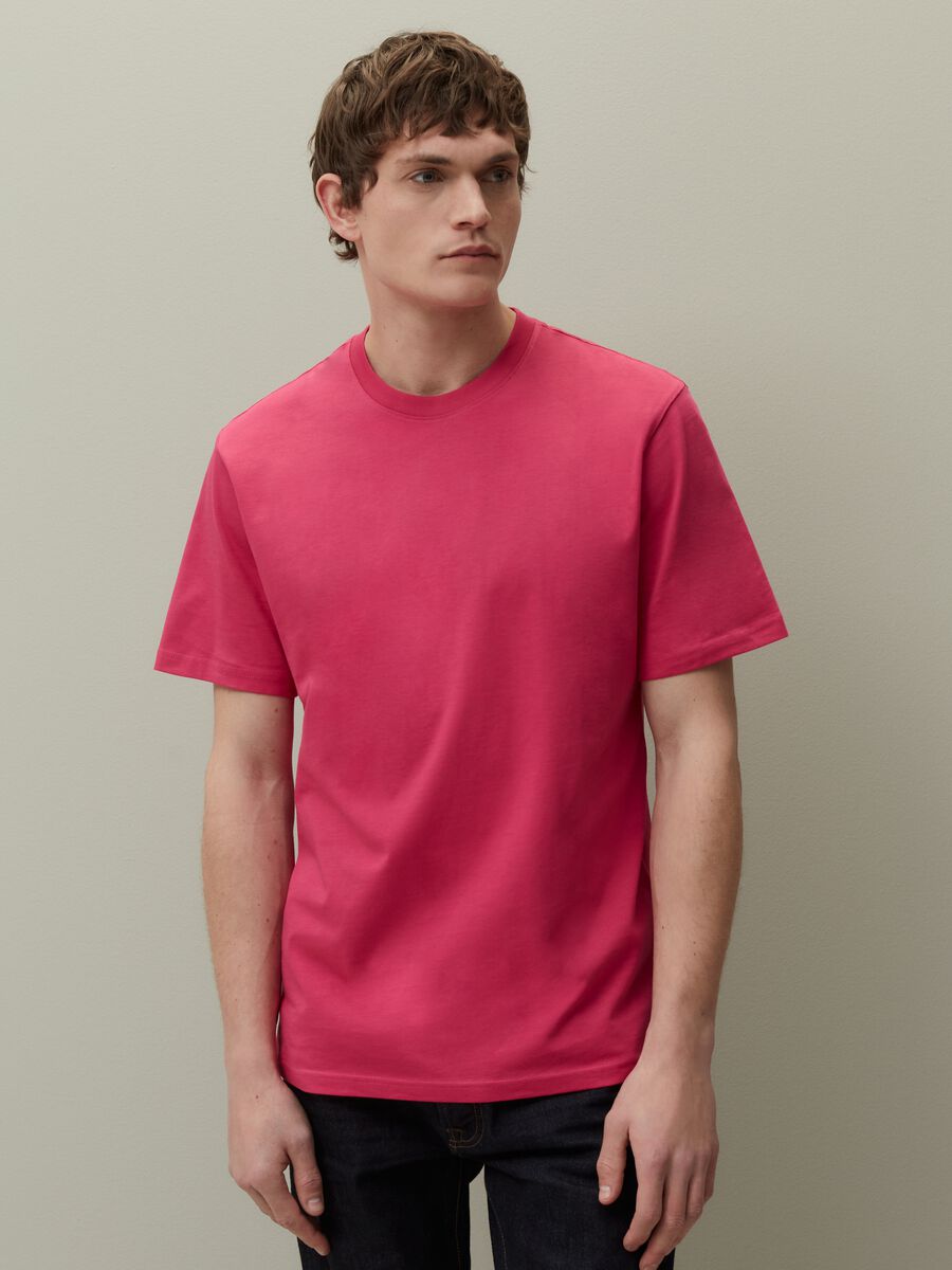 Camiseta cuello redondo de algodón Supima_1