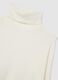 White long sweater regular fit with turtleneck_5
