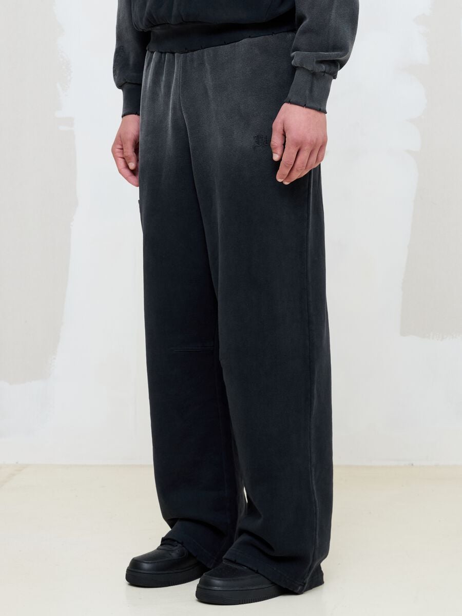 Sunfaded Black Sweatpants_2