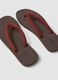 Brown flip-flops with thick straps_3