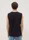 Black pure cotton vest_3