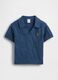 Pure Cotton Short-Sleeve Polo Shirt_0