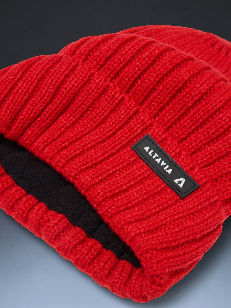 Rib-knit cuff beanie ALTAVIA WITH DEBORAH COMPAGNONI_2