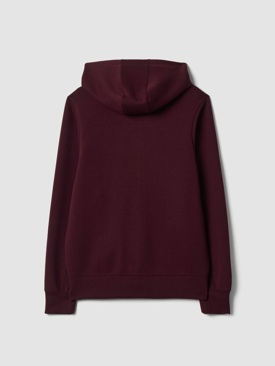 Breathable red full-zip in 2-Way Stretch fabric_6