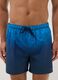 Blue ombr&eacute; swim shorts with elasticated waist_1