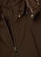 Brown stretch-fabric parka with hood, regular fit_5