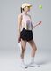 Plissiertes technisches Sporttop ALTAVIA COURT mit Tie-Dye-Effekt_1