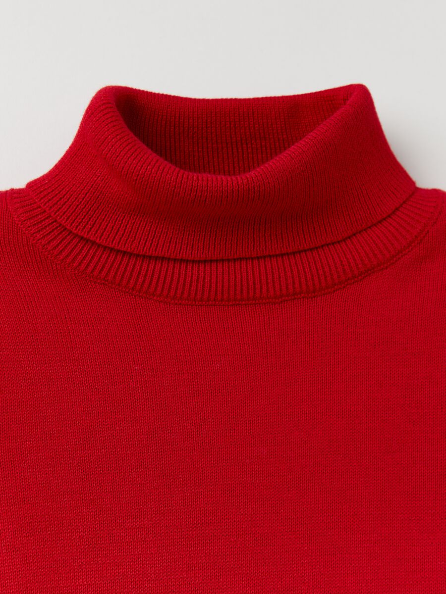 Knitted pullover with high neck_2