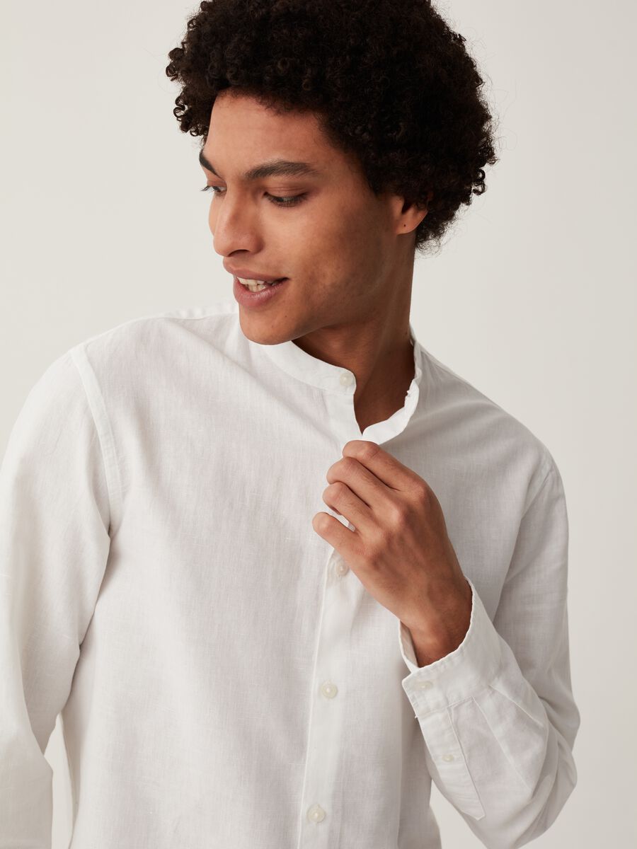Grand&Hills regular-fit shirt in cotton and linen_3