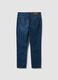 Blue denim slim-fit jeans in cotton and viscose blend_6