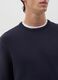 Cotton pullover with micro weave_2