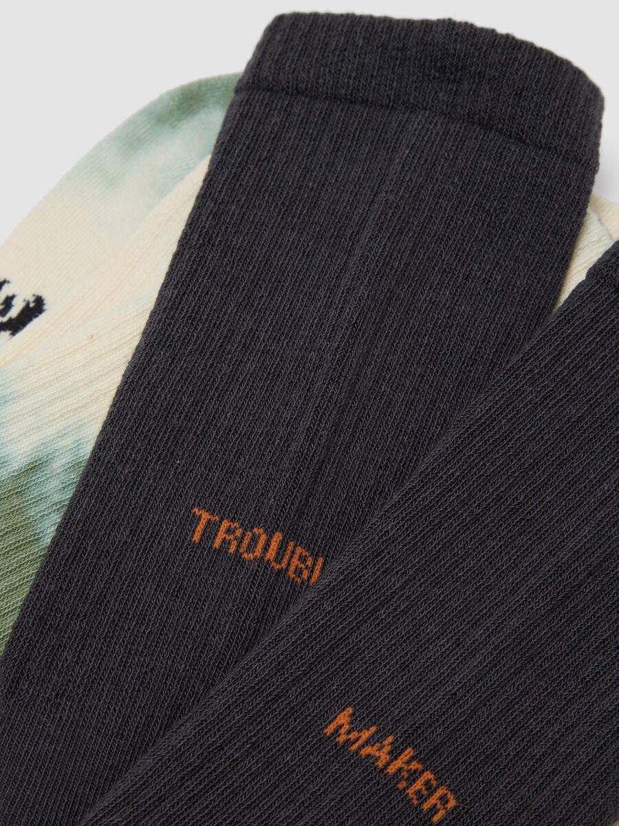 3er-Pack mehrfarbige Sportsocken aus Stretch-Baumwolle_2