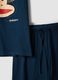 Blue short pure cotton pyjama set with Paul Frank print, regular fit_1