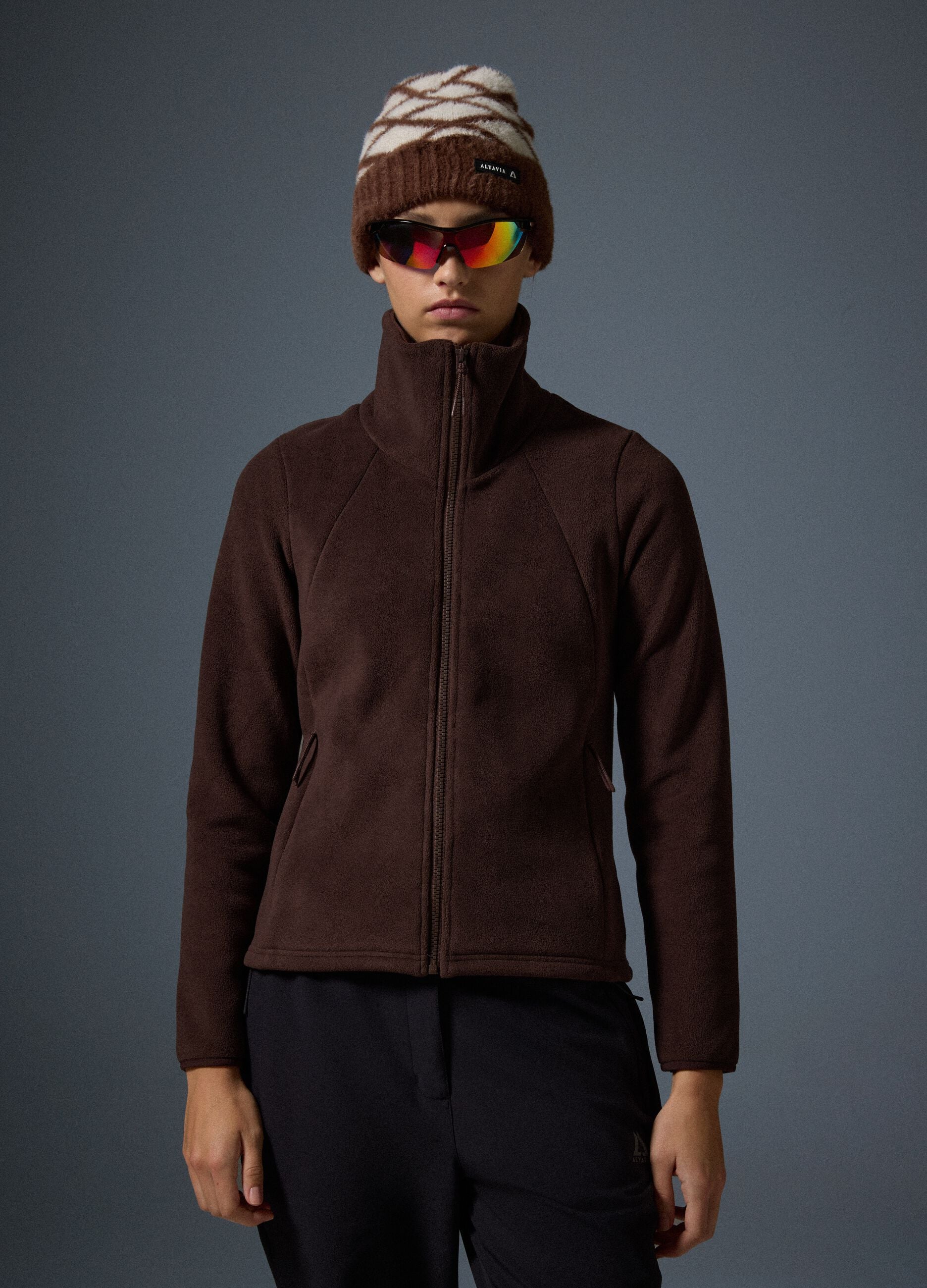 Altavia 2-Way Stretch Full-Zip Fleece WITH DEBORAH COMPAGNONI
