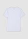 White Supima cotton crew-neck T-shirt, regular fit_4
