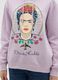 Purple Hoodie with Frida Kahlo Print_3