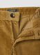 Yellow regular-fit ribbed stretch cotton chino trousers_2