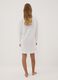 Cream white pure cotton nightshirt with Peanuts print_3