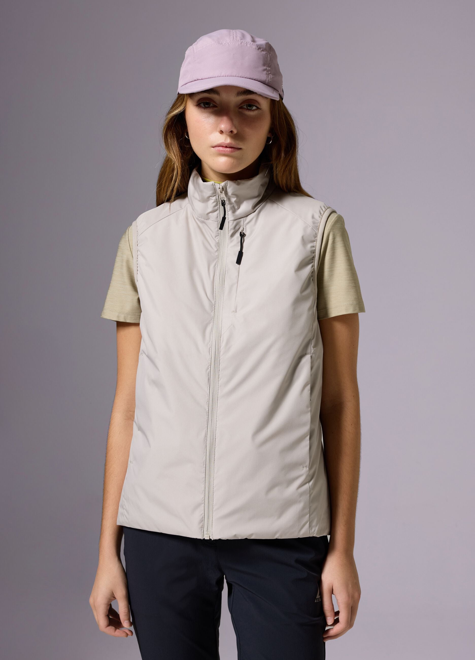 ALTAVIA WITH DEBORAH COMPAGNONI with padded gilet