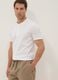 White pure cotton regular-fit T-shirt_0