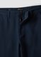Blue pure cotton barrel-fit chino trousers_5