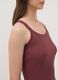 Red organic cotton crew-neck vest top_2